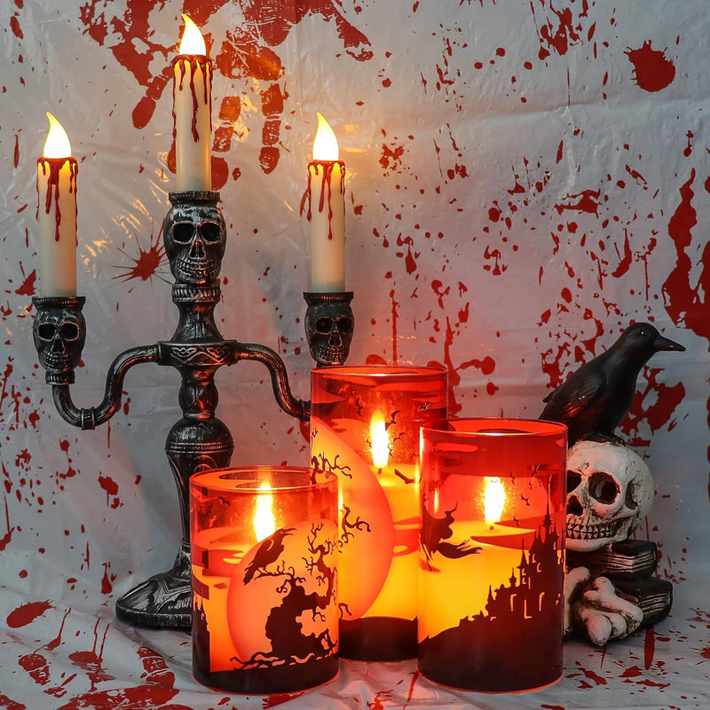 Halloween led candles hot sale
